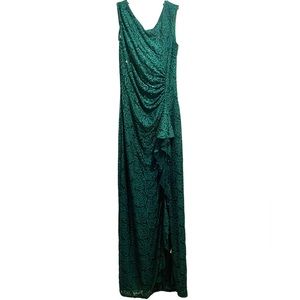 Emerald green Marina formal dress